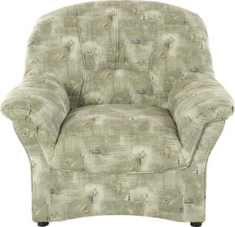 Domo Collection Sessel »Bahia belastbar bis 140kg/ Sitz« Microfaser MELROSE, mocca