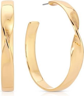 Ettika Heirloom Large Hoop Earrings in Gold at Nordstrom