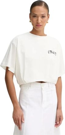 Pinko Stijlvolle T-shirts en Polos - Dames - T-shirts - Wit - M - Tops