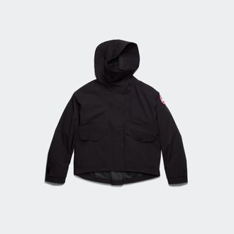 Canada Goose Tofino Rain Jacket (Women, Black, L)