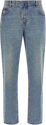 Balmain Regular-fit denim jeans - Heren - Slim Fit Jeans - Blauw - W34 - Denim - Jeans