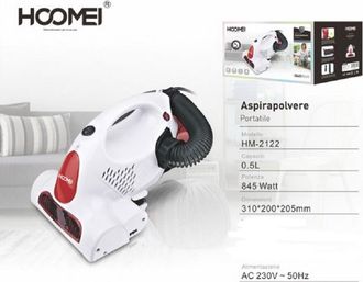 Trade Shop Trade Shop - Aspirapolvere Portatile 845 W Con Sistema Di Filtrazione Multi Ciclonico Hm-2122