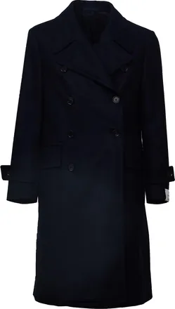 Caruso Corsaro Double-Breasted Wool-Blend Coat