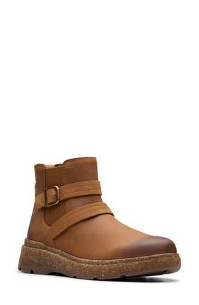 Clarks Noralyn Strap Boot in Tan Leather at Nordstrom Rack, Size 6