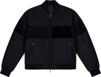 A|X Armani Exchange Bomberjack - Heren - Bomber jackets - Zwart - L - Polyester - Jassen