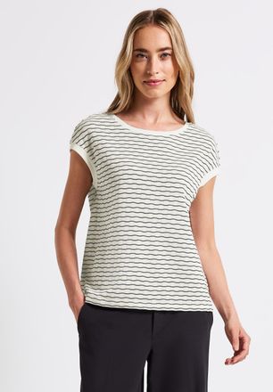 Street One Shirttop mit Streifen Muster