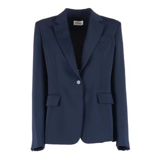 P.A.R.O.S.H. Blazers, female, Blue, Size: XL Giacca Monopetto