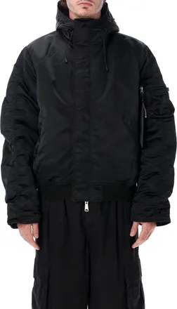 Alpha Industries N-2B Base UV Nylon Bomber Jacket