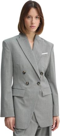 Day Birger Et Mikkelsen Elenora Blazer - Dames - Blazers - Grijs - XS - Wol - Jassen