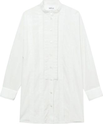 Enfold Blouse met ruches - Wit