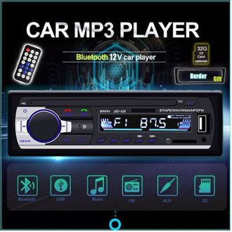 Trade Shop Trade Shop - Autoradio Lettore Mp3 Ca001b Sistema Audio Auto Universale 1 Din Bluetooth Aux