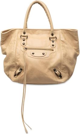 Balenciaga Pre-owned Balenciaga Lambskin Motocross Classic Sunday Tote Ladies 8RO0SZLWCVTW0N7Y