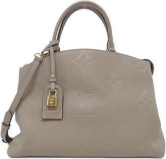 Louis Vuitton Pre-owned Monogram Empreinte Tas - Dames - Vintage Handtas - Beige - ONE Size - Leer - Vintage
