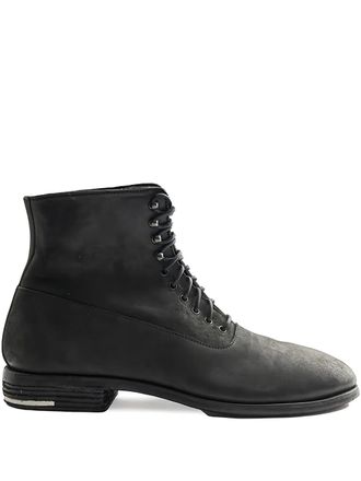 Deepti Stivali in pelle - Grigio