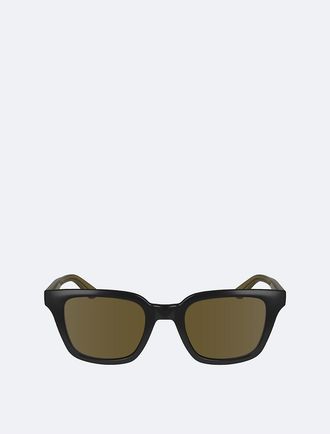 Calvin Klein Classic Rectangle Sunglasses - Black