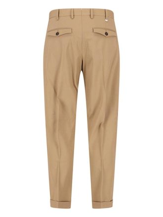 Pantaloni Torino Mens Trousers Brown Virgin Wool Cashmere