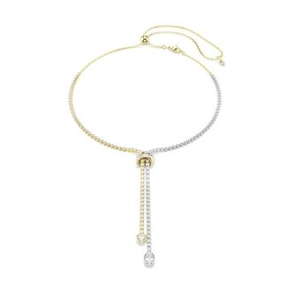 Swarovski Accessoires, Dames, Geel, ONE Size, Hyperbola Y Halsketting