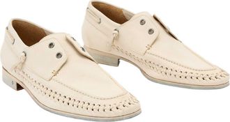 John Varvatos Merida Boat Shoe in Faded Twine at Nordstrom, Size 11.5