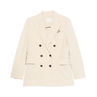 Circolo 1901 Mujer, Chaquetas, Blanco, Talla: XL