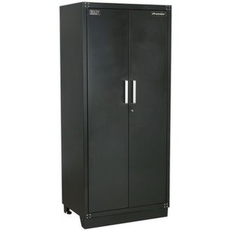 Loops 930mm Heavy Duty Modular Floor Cabinet - Full Height - Two Door - Cylinder Lock