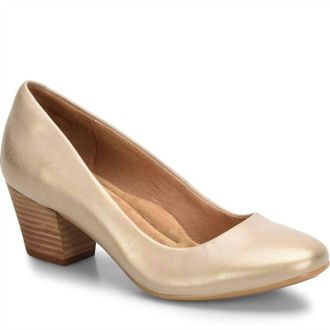 S&ouml;fft Womens Lindon Pump In Oro Gold