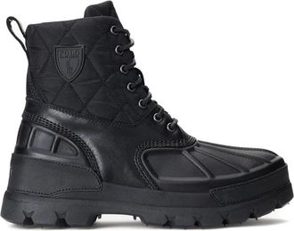 Polo Ralph Lauren Oslo High III - Heren - Winterlaarzen - Zwart - 44 EU - Leer - Schoenen