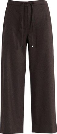 Max Mara Broeken, Dames, Bruin, S, Wol, Floria Wijde Broek