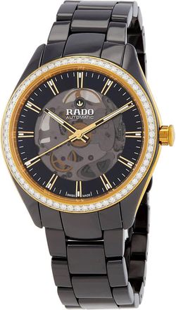 Rado HyperChrome Automatic Diamond Black Dial Unisex Watch R32157152