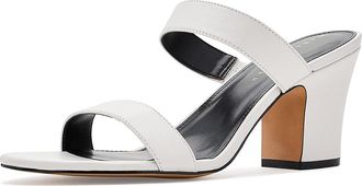 Marc Fisher Jessey Womens Dress Sandals Ivory Leather : 7.5 M