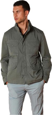 Mason's Hombre, Chaquetas, Verde, Talla: L