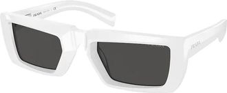 Prada PR 24YS 4615S0 Mens Sunglasses White Size 55