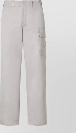 Fendi cargo trousers with belt loops and eyelet