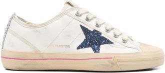 Golden Goose Low-Top Silk and Nylon Sneakers