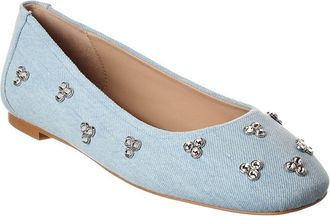 Stuart Weitzman Tammy Denim Ballet Flat