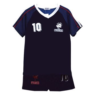 Default Football Summer Shorts Boys New Girls Top Vest Kit Set BNWT Colour-Team: France - Size: 13-14 Years