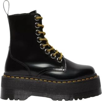 Dr. Martens Jadon Max Buttero - Dames - Veterlaarzen - Zwart - 40 EU - Schoenen