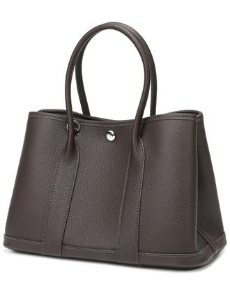 Tiffany & Fred Top-Grain Leather Satchel