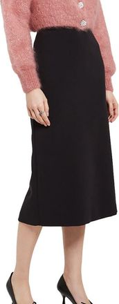 ottod'Ame Classic Midi Skirt in Black at Nordstrom, Size 44 It