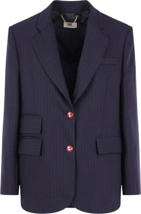 Elisabetta Franchi Donna, Giacche, Blu, XS, new
