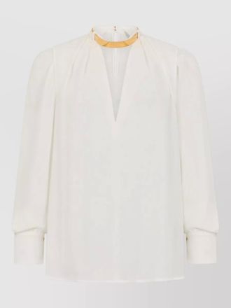 Elisabetta Franchi long-sleeve blouse