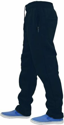 Generic CARABOU Open Hem Jogging Bottoms XS, Short, Regular Inside Leg Fleece Running Casual Joggers Waist Sizes S -5XL (3XL, Navy)