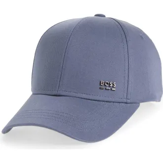 BOSS Zed Baseball Cap in Open Blue at Nordstrom Rack