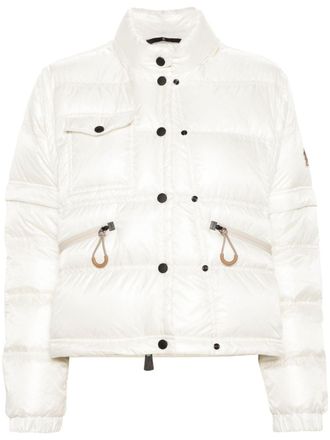 Moncler Mauduit padded jacket - women - Polyamide/Polyamide/Polyester/Goose Down - 1 - White