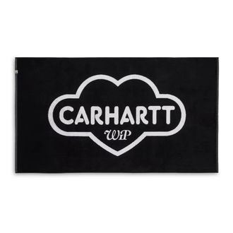 Carhartt Work in Progress Home, Heren, Zwart, ONE Size, Katoen, Cloud Heart Handdoek