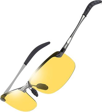 Generic Photochromic Glasses for Women - UV400 Safety Eyewear, Anti Glare Outdoor Lens, Comfortable Frame with Flexible Fit, Driving Sports Accessory with Out