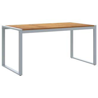 vidaXL Vidaxl Tavolo Da Giardino Grigio 160 X 80 X 75 Cm