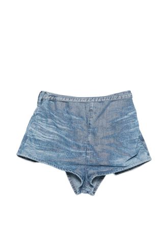 Diesel Womens Denim Cotton Shorts