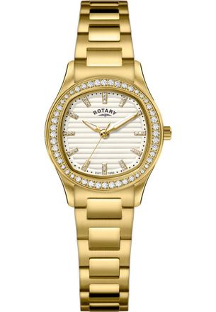 Rotary Womens RLB10018-01 Ladies Heritage Watch - Gold - One Size