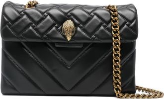 Kurt Geiger quilted-pattern shoulder bag - women - Calf Leather/Polyurethane/Polyester - One Size - Black
