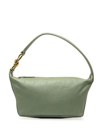 Bottega Veneta 2019-2024 Small Knot shoulder bag - women - Calf Leather - One Size - Green